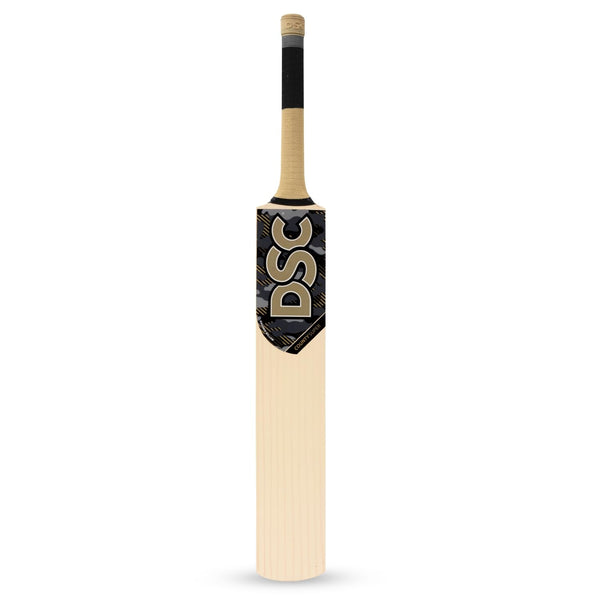 DSC County Super Kashmir Willow Cricket Bat – Handcrafted Kashmir Willow Bat with Poly-Terry Armour & Singapore Cane Handle