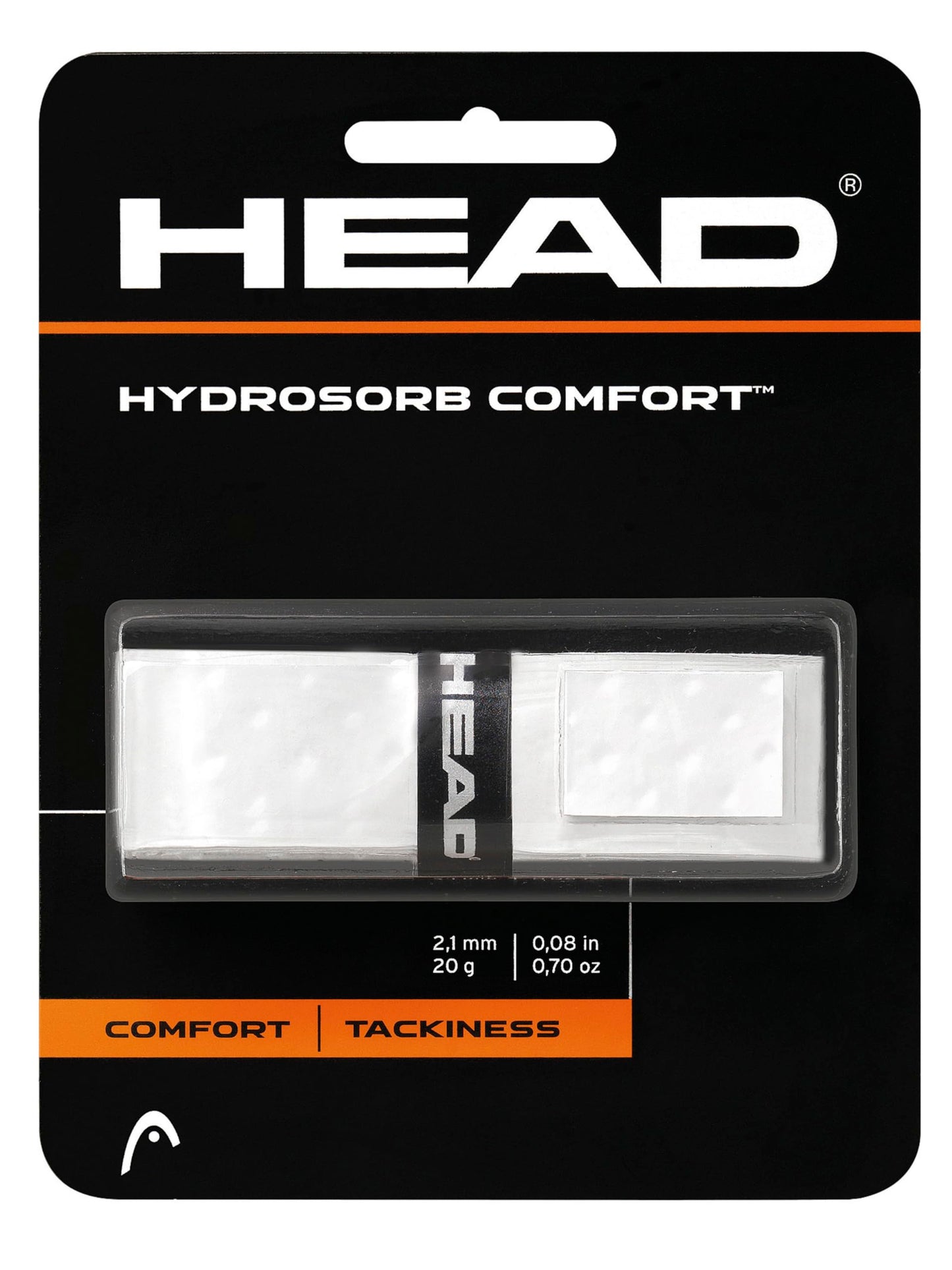 HEAD Hydrosorb Comfort Tennis Replacement Grip | Extra-Cushioned Non-Slip Replacement Base Grip