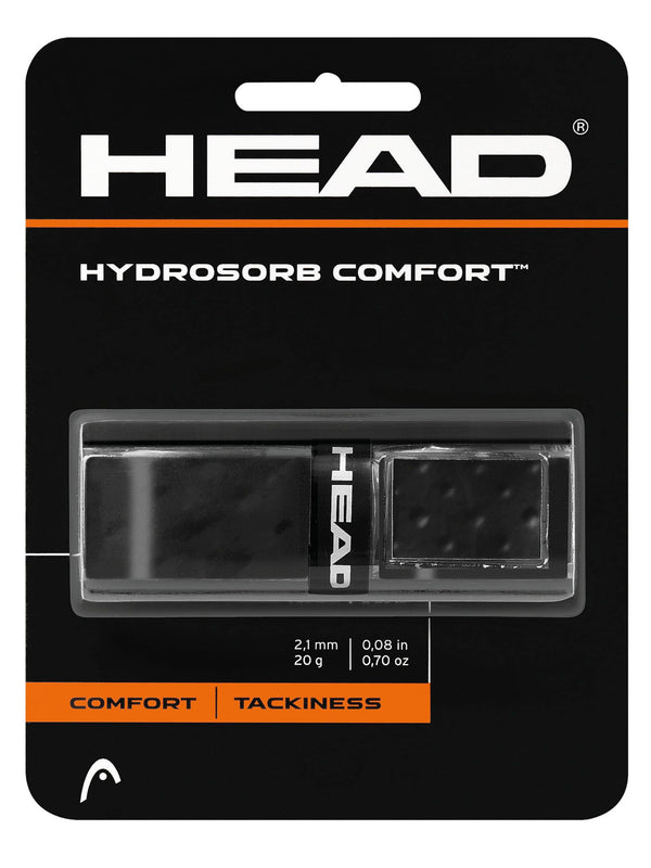HEAD Hydrosorb Comfort Tennis Replacement Grip | Extra-Cushioned Non-Slip Replacement Base Grip