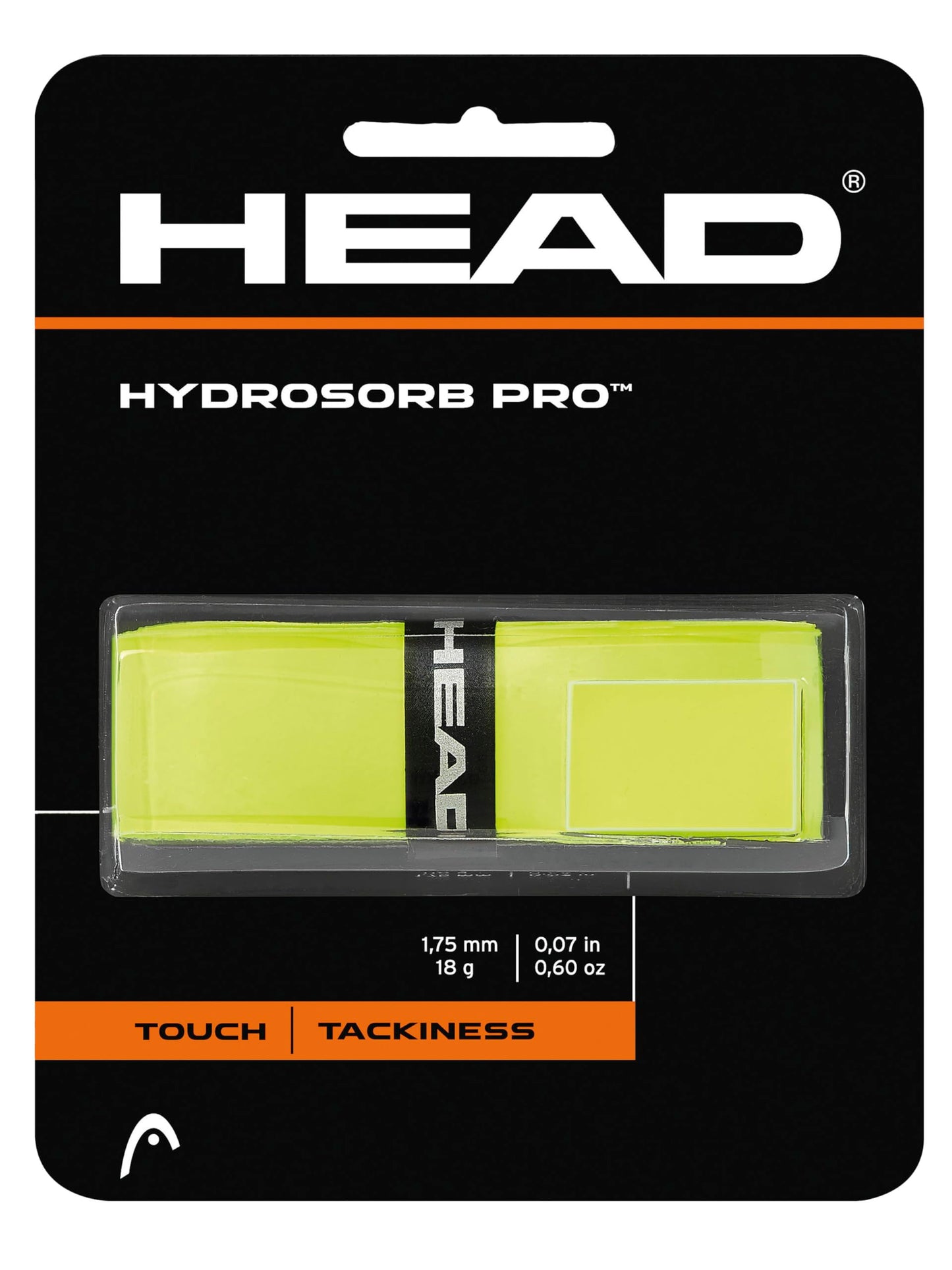 HEAD Hydrosorb Pro Tennis Replacement Grip | 1.5mm Thin Profile High-Absorption Replacement Grip