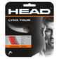 HEAD Lynx Tour Tennis String Set (17G / 1.25mm) | 6-Sided Hexagonal Co-Polyester Monofilament String