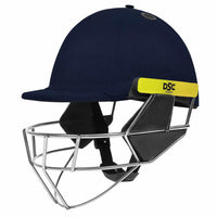 DSC Scud LITE Titanium Premium Cricket Helmet  – Ultra-Lightweight ABS & Titanium Grill Professional Helmet | Navy