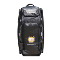 SS Sky Thunder Wheelie Cricket Kitbag (91x34x34cm) | 1680D Ballistic Fabric | Telescopic Handle | 8-Bat Capacity | Waterproof Base | Airline Approved - Best Price online Prokicksports.com
