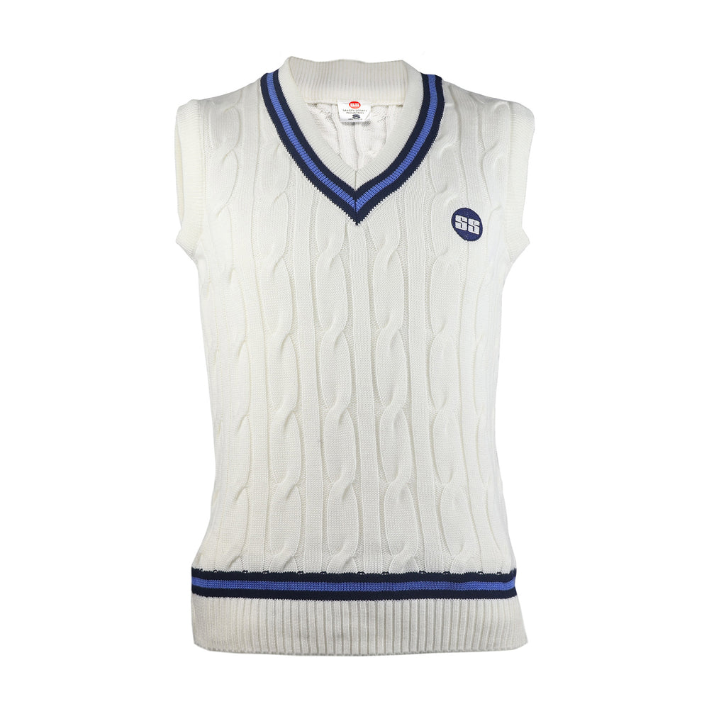 SS Supreme Sleeveless Cricket Sweater