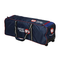SS Blast Cricket Kit Bag with Wheels - Blue/Black - Best Price online Prokicksports.com