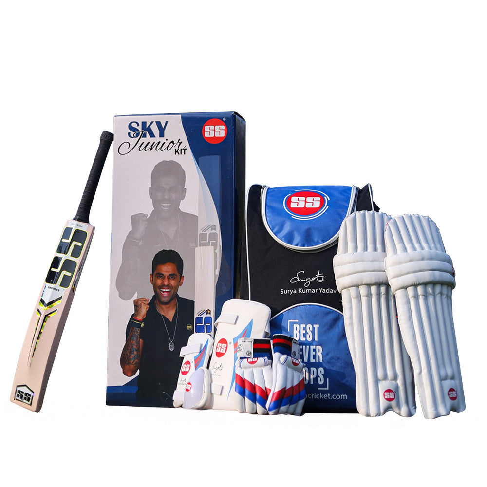SS Sky Classic Duffle Cricket Kit | Complete Kit with Classic Duffle Bag