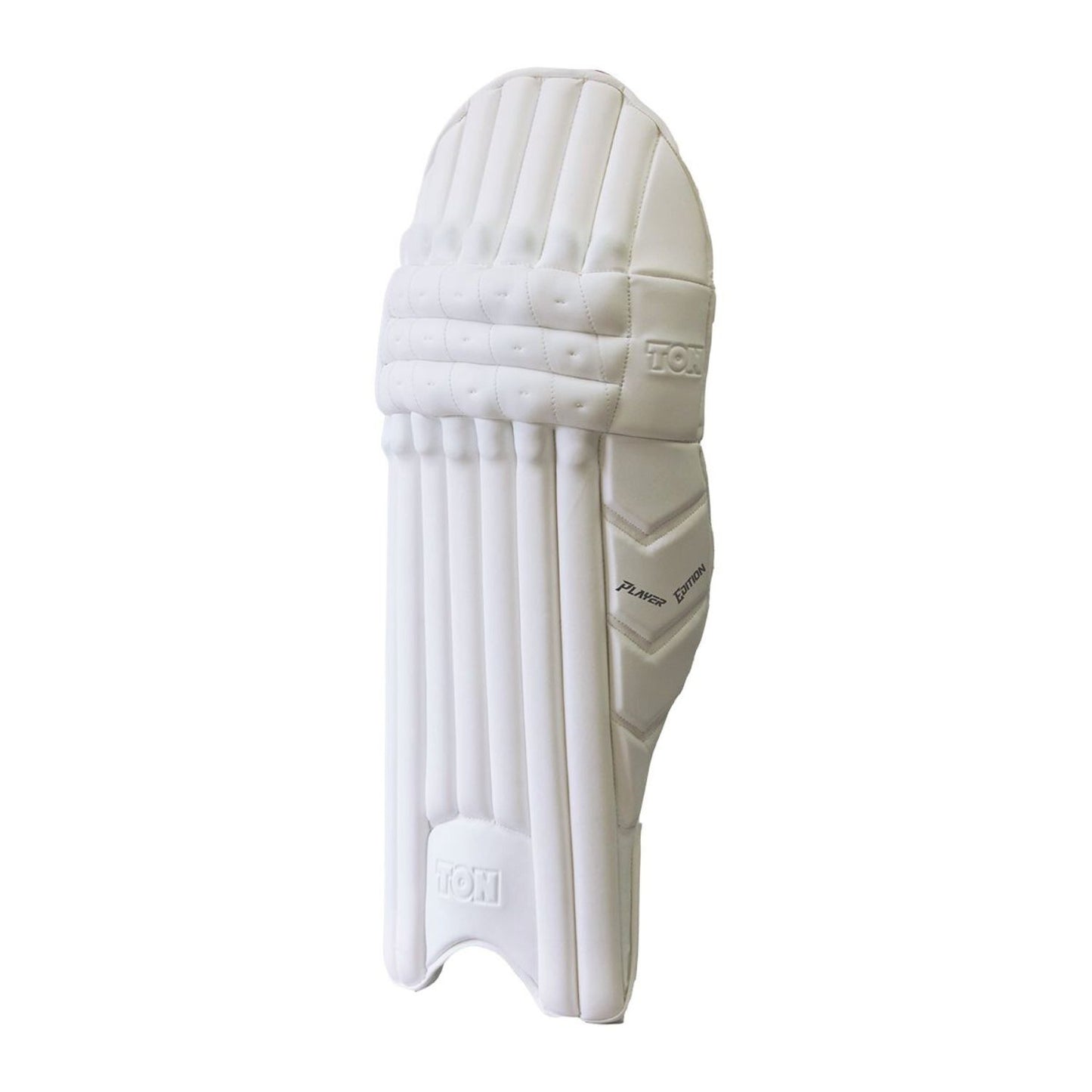 SS TON Player Edition RH Batting Legguard - Adult (White) | Premium PVC Protection | Lightweight Design | Anatomical Fit | Professional Cricket Gear - Best Price online Prokicksports.com