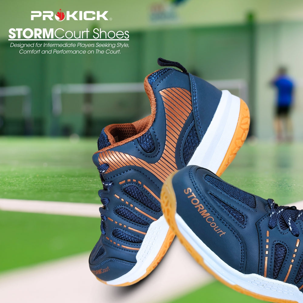 Prokick Storm Court Badminton Shoes - Best Price online Prokicksports.com