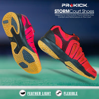 Prokick Storm Court Badminton Shoes - Best Price online Prokicksports.com