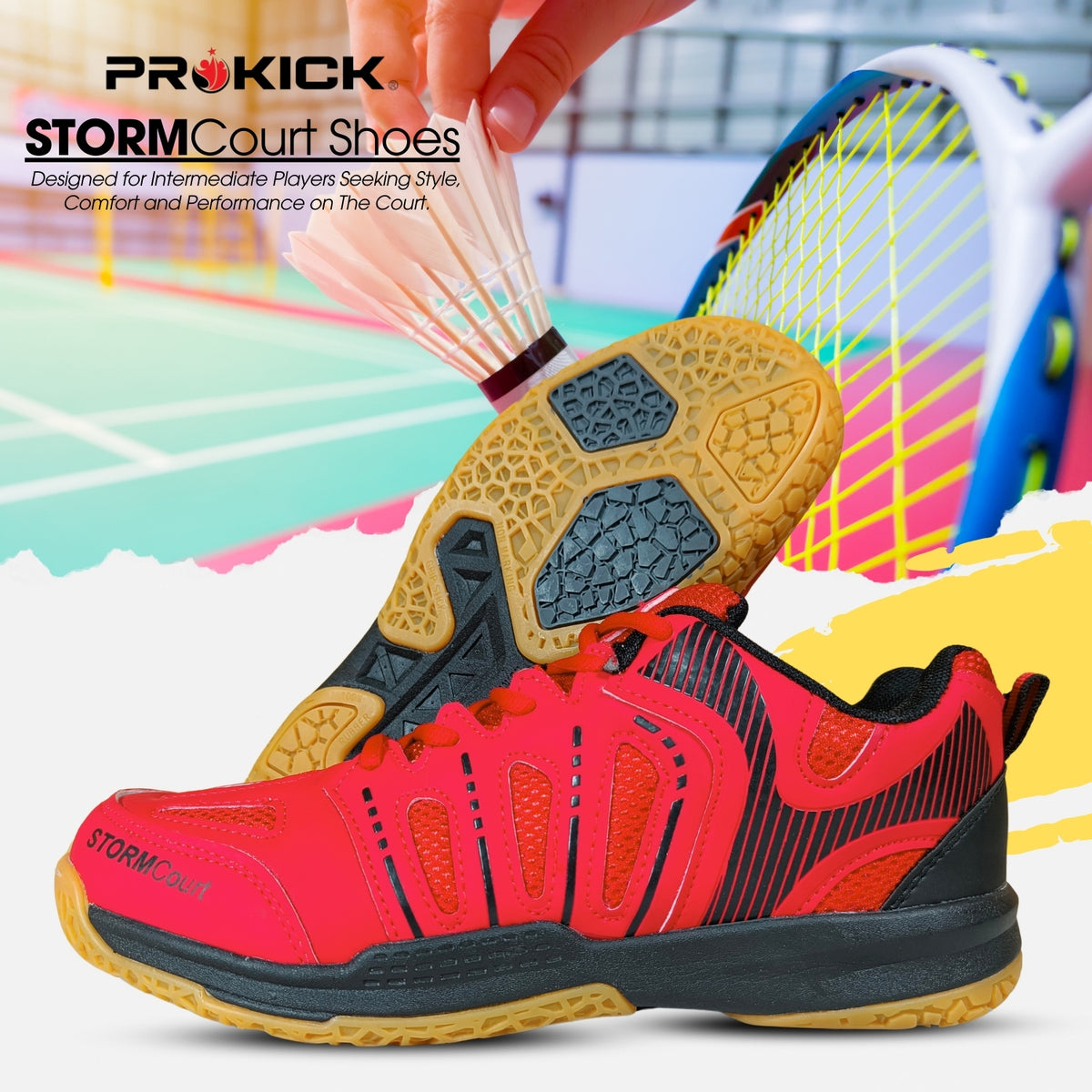 Prokick Sports Prokick Storm Court Badminton Shoes – Prokicksports