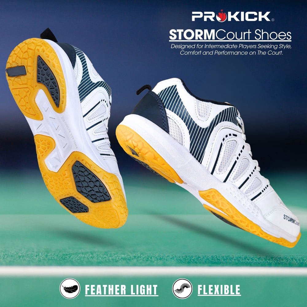 Prokick Storm Court Badminton Shoes - Best Price online Prokicksports.com