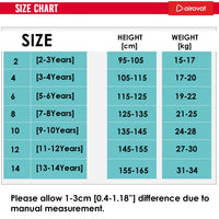 Airavat 1508 Children's Full-Body Swimwear | UV Protection, Quick-Dry & Stretchable | Comfortable One-Piece Swimsuit for Boys & Girls