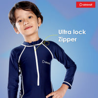 Airavat 1508 Children's Full-Body Swimwear | UV Protection, Quick-Dry & Stretchable | Comfortable One-Piece Swimsuit for Boys & Girls - Best Price online Prokicksports.com