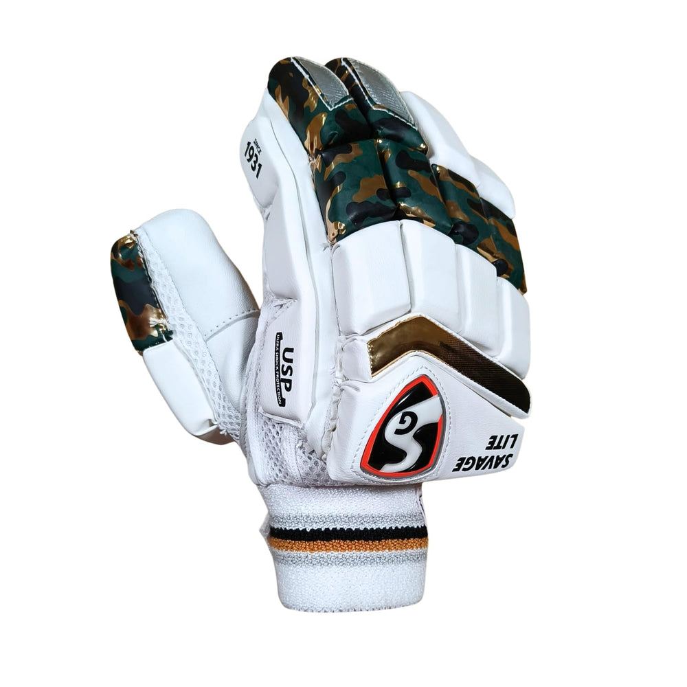 SG Savage Lite Batting Gloves - Right Hand - Best Price online Prokicksports.com