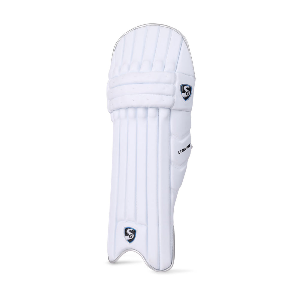 SG Litevate Left-Handed Adult Cricket Batting Leg Guard - Best Price online Prokicksports.com