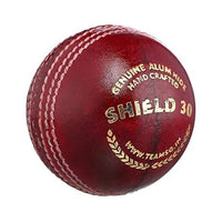 SG Shield 30 Waterproof Cricket Leather Ball- Durable, All-Weather Match Ball for Professional & Club Cricket- 1PC - Best Price online Prokicksports.com