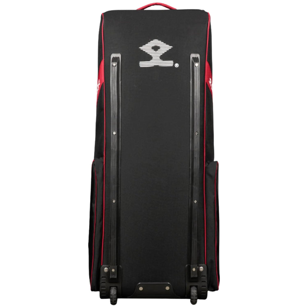 Shrey Star Wheelie 2.0 Cricket Kitbag, Black/Red - Best Price online Prokicksports.com