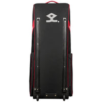 Shrey Star Wheelie 2.0 Cricket Kitbag, Black/Red - Best Price online Prokicksports.com