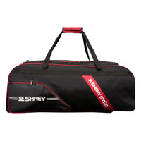 Shrey Star Wheelie 2.0 Cricket Kitbag, Black/Red - Best Price online Prokicksports.com