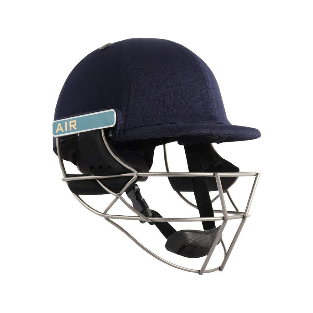 Shrey Master Class Air Titanium Visor H011 Cricket Helmet, Navy