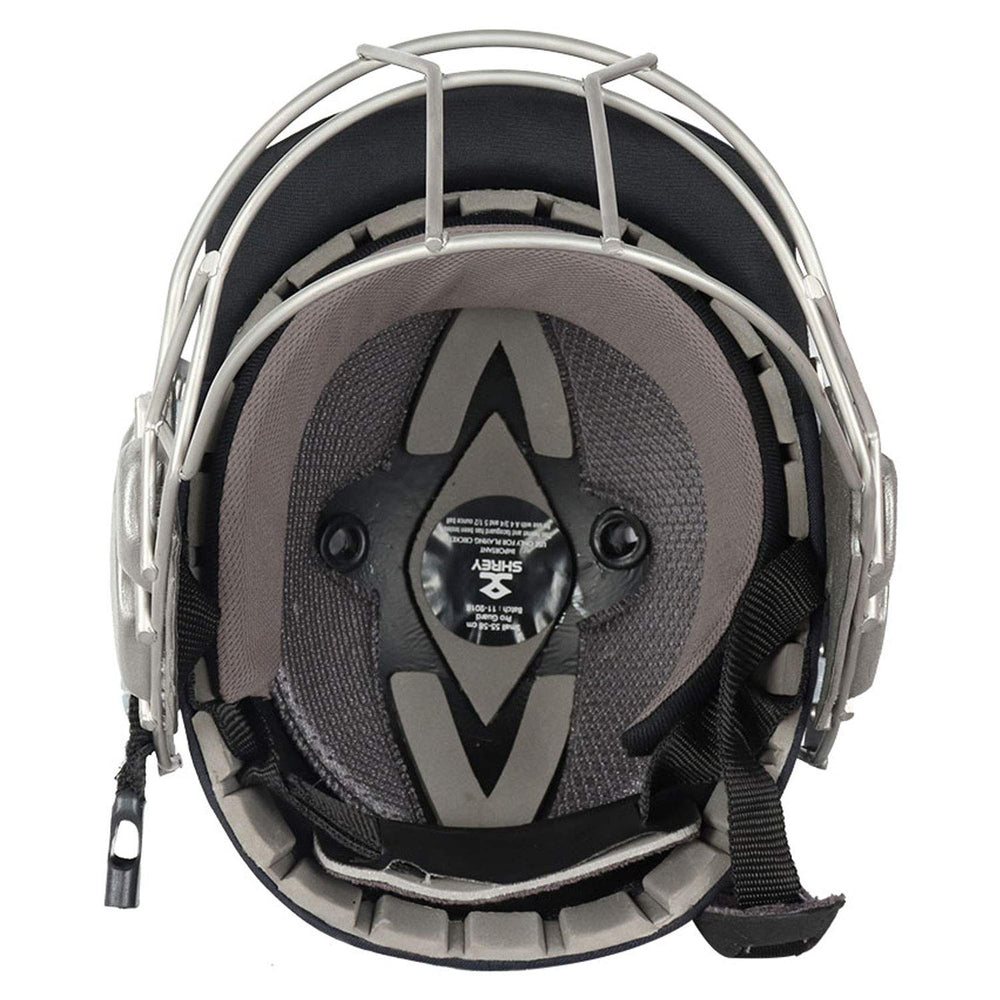 Shrey Pro Guard Wicket Keeping Stainless Steel Visor H122 Helmet, Navy - Best Price online Prokicksports.com