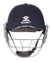 Shrey Pro Guard Wicket Keeping Stainless Steel Visor H122 Helmet, Navy - Best Price online Prokicksports.com