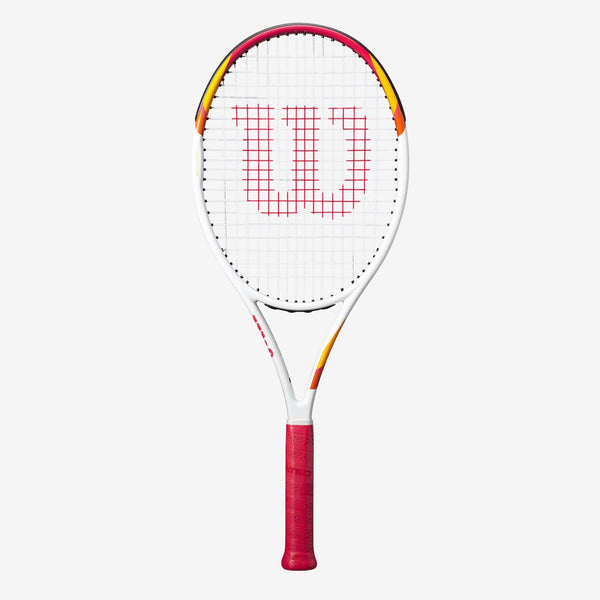Wilson WR125010U3 Six One Frm3 Strung Tennis Racquet (L3: 4 3/8) – 264g, 16x20 String Pattern, Lightweight & Precision Control