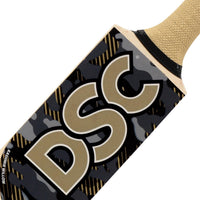 DSC County Super Kashmir Willow Cricket Bat – Handcrafted Kashmir Willow Bat with Poly-Terry Armour & Singapore Cane Handle