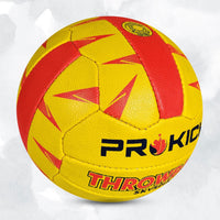 Prokick Skyspin Throwball, Yellow/Red - Size 5 (Indoor-Outdoor) - Best Price online Prokicksports.com