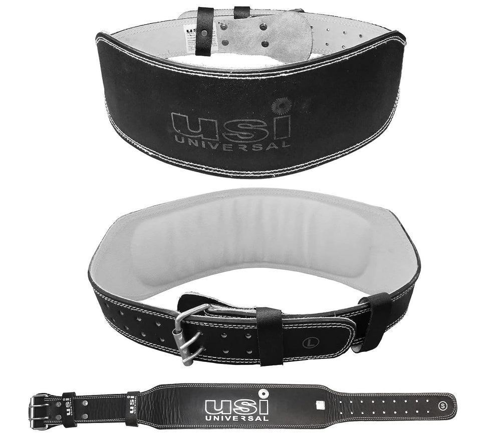 USI Universal 790SL4 Leather Power Lifting Belt