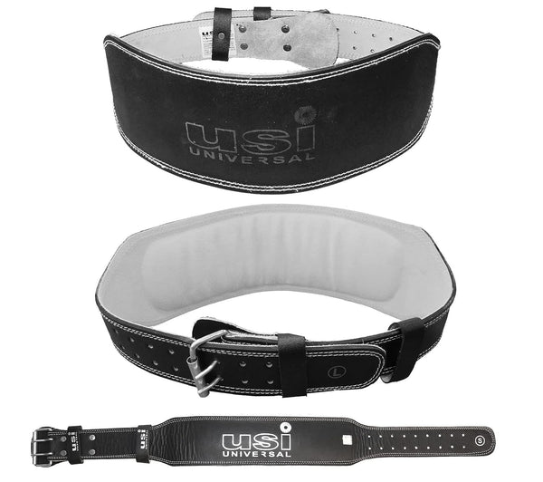 USI Universal 790SL4 Leather Power Lifting Belt