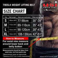 USI Universal 790SL4 Leather Power Lifting Belt