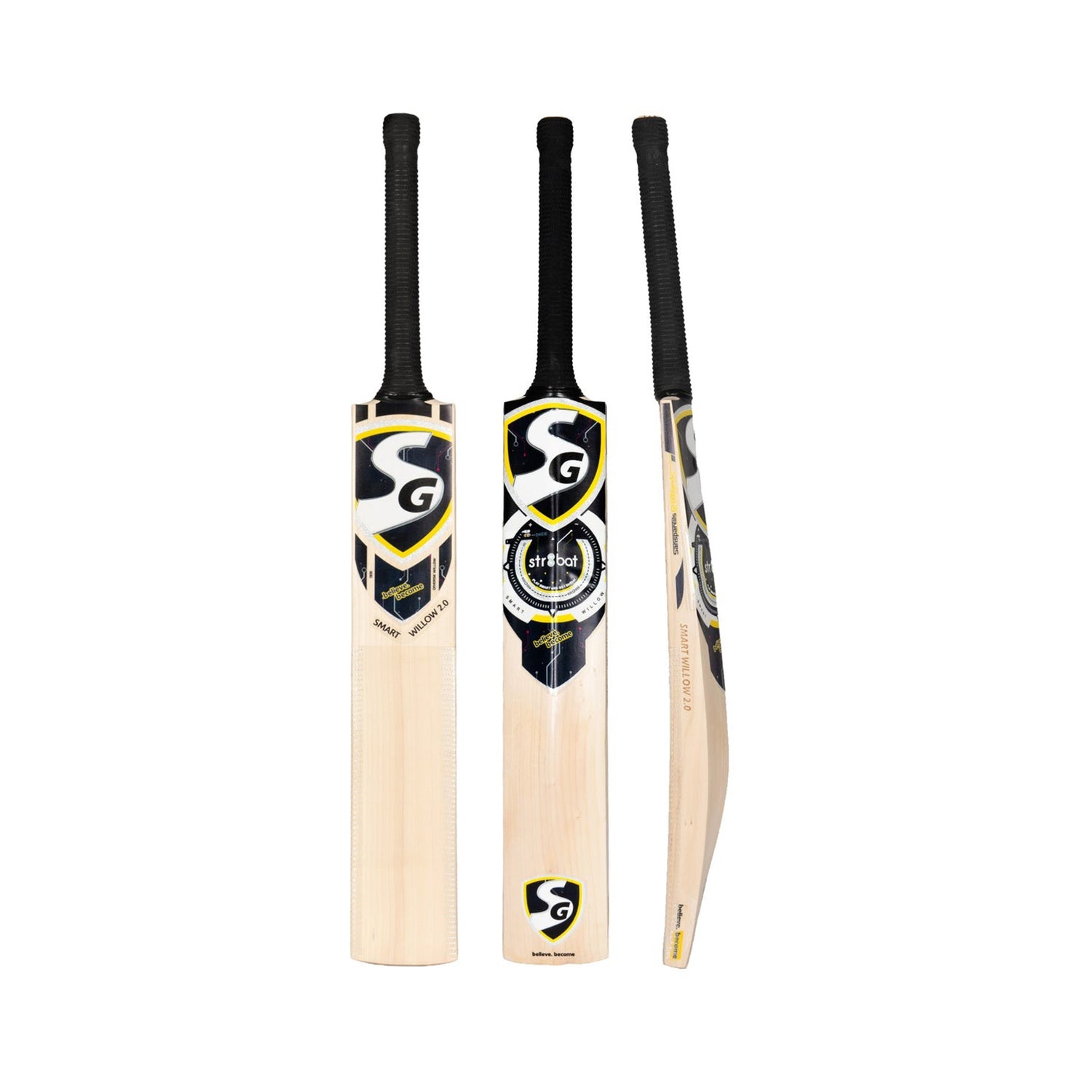 SG Smart Willow 2.0 Diverse Willow Cricket Bat – Lightweight Thick-Edged Bat with Durable Handle for Practice, Training, and Beginners' Game Play - Best Price online Prokicksports.com