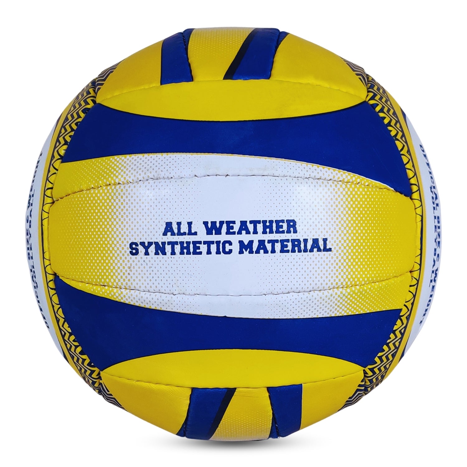 Prokick Smash Pro Machine Stitched 18-P Volleyball, Blue/Yellow (Size 4) - Best Price online Prokicksports.com