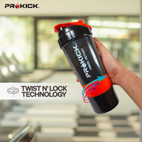 Prokick Sports Shaker Bottle, Spider - 600ml - Best Price online Prokicksports.com