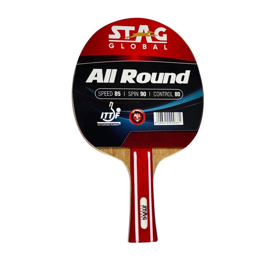STAG ITTF Approved Rubber All Round Advanced Table Tennis Racquet