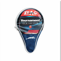 Stag Tournament Table Tennis Racket, Red/Black - Best Price online Prokicksports.com