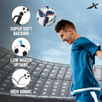 Vector X Stealth Pro FIFA Quality Thermo Bonded Football Size 5 PU Grain Surface for Indoor Outdoor Training and Match Use for Adults 15+ Years - Best Price online Prokicksports.com