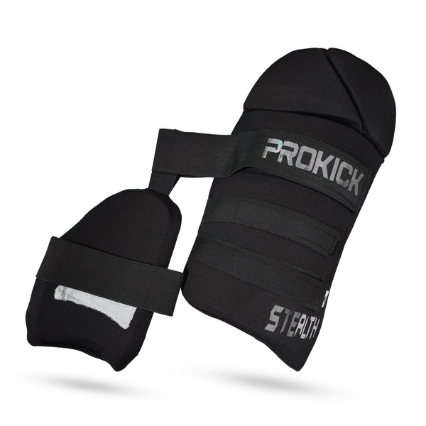 Prokick Stealth Right Hand Combo Cricket Thigh Pad (Black)