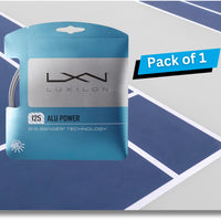 Luxilon ALU Power 125 Tennis String Set Silver – Pro-Level Control, Spin, and Durability for Aggressive Baseliners and Competitive Tournament Players - Best Price online Prokicksports.com