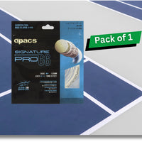 Apacs Signature Pro 66 Badminton String White – High Durability Control Spin Repulsion Power String for Intermediate and Professional Players - Best Price online Prokicksports.com