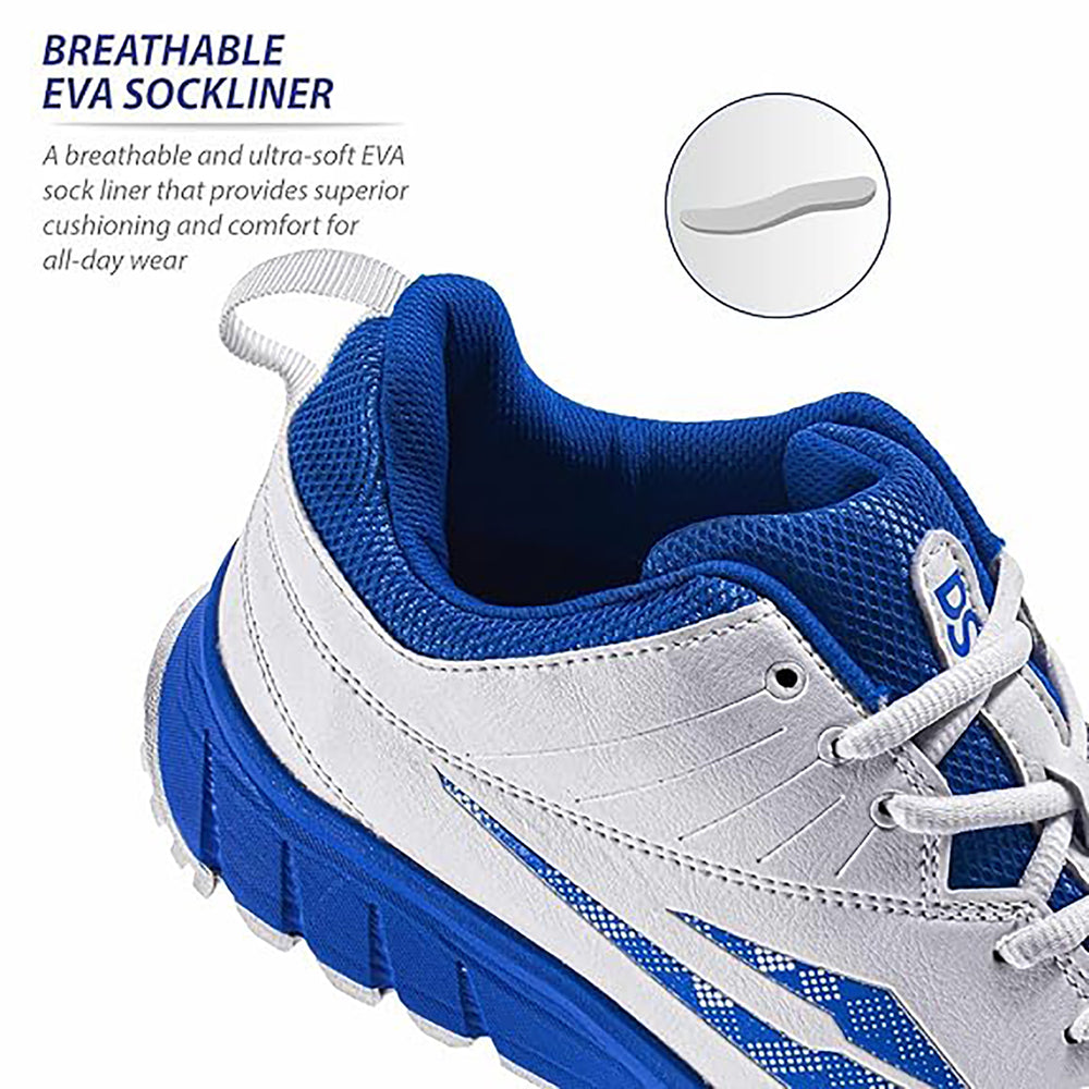 DSC Superstorm Cricket Shoes with Rubber Studs – Lightweight Durable Cricket Footwear for All Surfaces with Enhanced Grip, Comfort, and Performance - Best Price online Prokicksports.com
