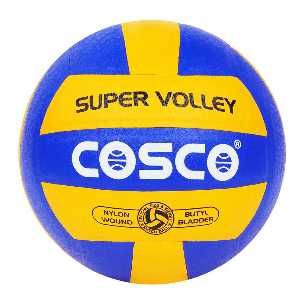 Cosco Super Volley Volleyball, Size 4 (Multicolour)