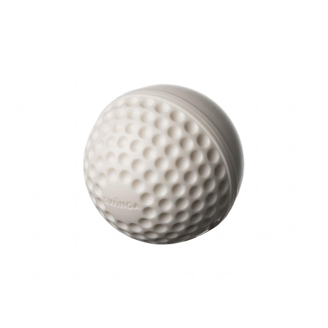 SG Swinga Technique Cricket Ball - White 1 Piece | Perfect for Swing Bowling Practice - Best Price online Prokicksports.com