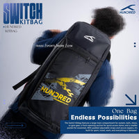 Hundred Switch Pack Cricket Kit Bag – Lightweight Cricket Duffle Bag with Bat Pocket, Shoe Compartment & Easy Access Design for Daily Practice - Best Price online Prokicksports.com