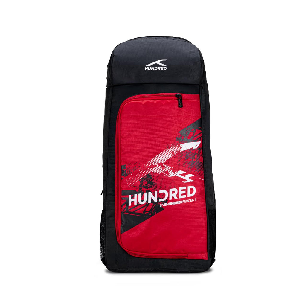 Hundred Switch Pack Cricket Kit Bag – Lightweight Cricket Duffle Bag with Bat Pocket, Shoe Compartment & Easy Access Design for Daily Practice - Best Price online Prokicksports.com