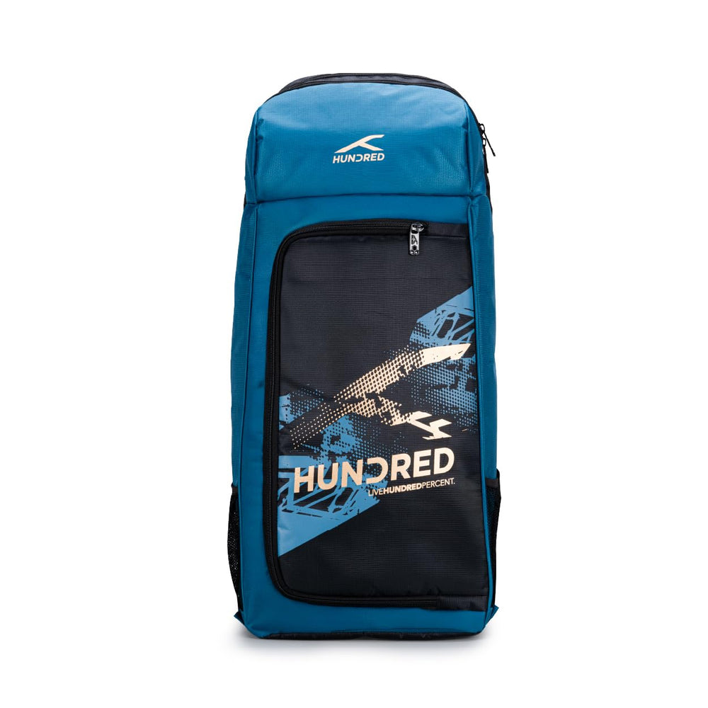 Hundred Switch Pack Cricket Kit Bag – Lightweight Cricket Duffle Bag with Bat Pocket, Shoe Compartment & Easy Access Design for Daily Practice - Best Price online Prokicksports.com