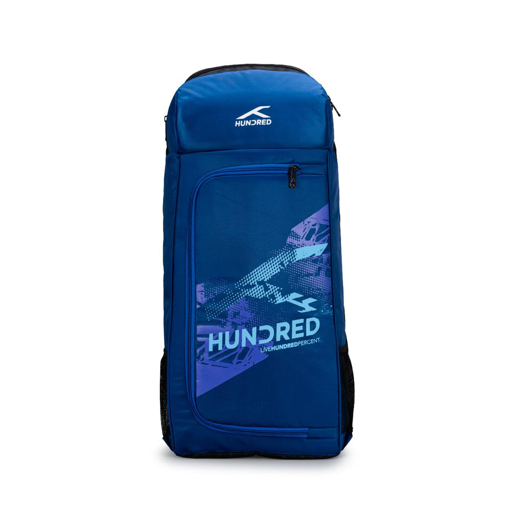 Hundred Switch Pack Cricket Kit Bag – Lightweight Cricket Duffle Bag with Bat Pocket, Shoe Compartment & Easy Access Design for Daily Practice - Best Price online Prokicksports.com