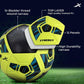 Vector X Synergy Thermo Fusion Football | Size 5 | Seamless PU Surface, Rubber Bladder, High Air Retention for Match & Training – All Weather Use - Best Price online Prokicksports.com