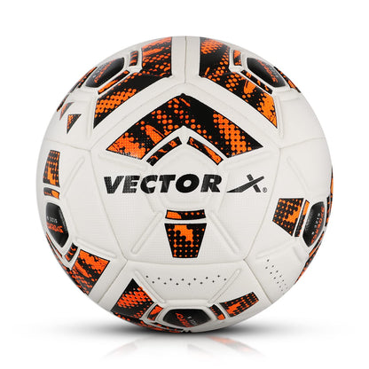 Vector X Synergy Thermo Fusion Football | Size 5 | Seamless PU Surface, Rubber Bladder, High Air Retention for Match & Training – All Weather Use - Best Price online Prokicksports.com